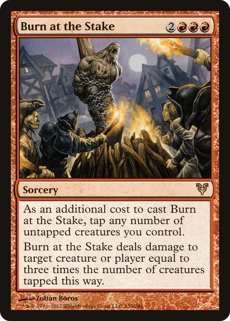 Arder na Fogueira / Burn at the Stake - Magic: The Gathering - MoxLand