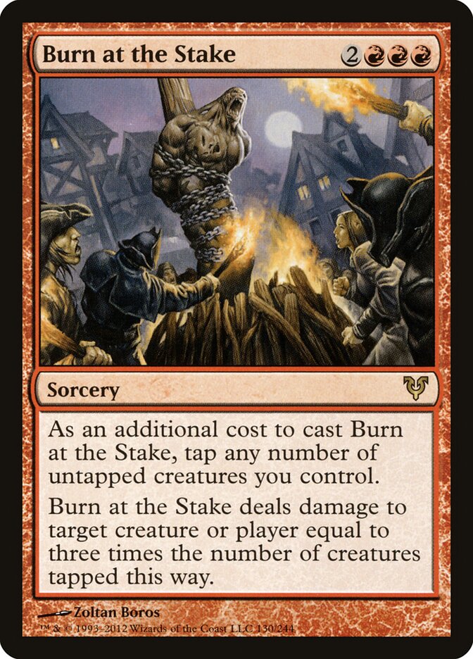 Arder na Fogueira / Burn at the Stake - Magic: The Gathering - MoxLand