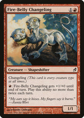 Morfolóide Ventre-de-Fogo / Fire-Belly Changeling - Magic: The Gathering - MoxLand