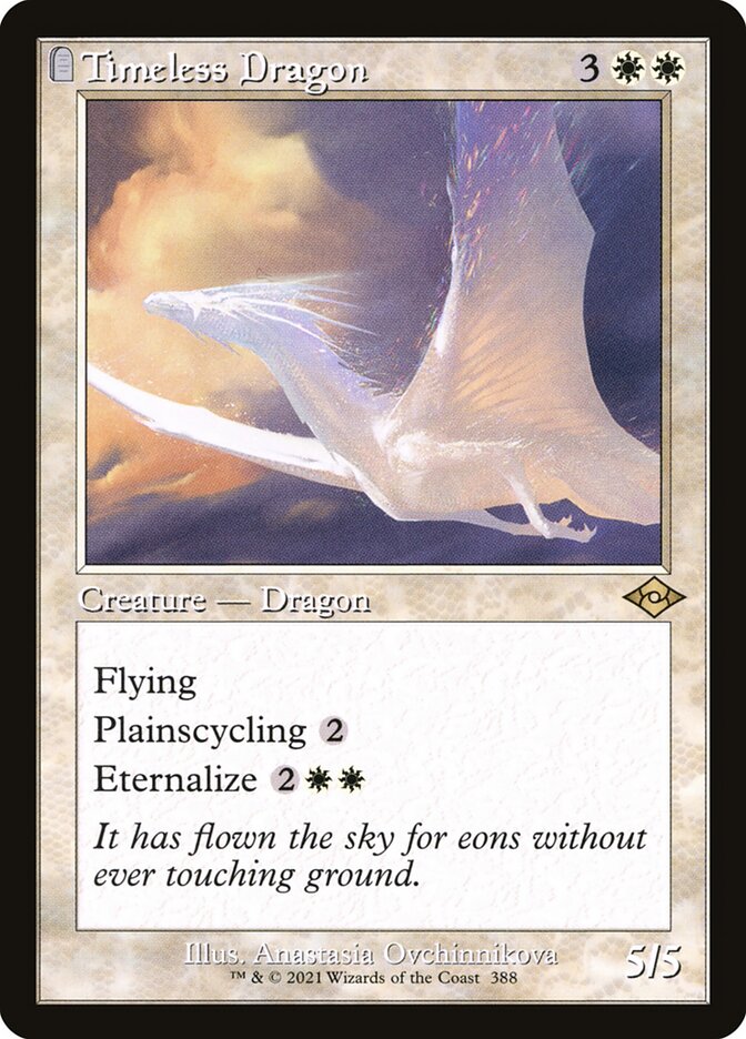 Dragão Atemporal / Timeless Dragon - Magic: The Gathering - MoxLand