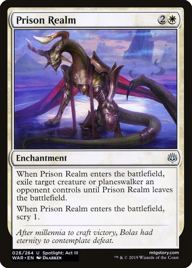 Reino de Aprisionamento / Prison Realm - Magic: The Gathering - MoxLand