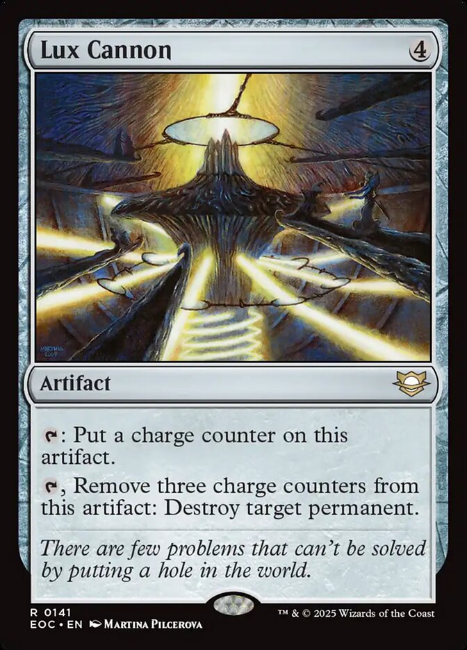 Canhão de Luz / Lux Cannon - Magic: The Gathering - MoxLand