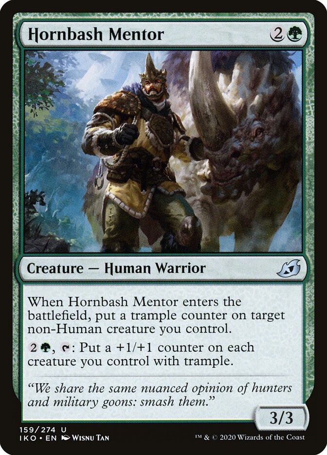 Mentor da Chifradaria / Hornbash Mentor - Magic: The Gathering - MoxLand