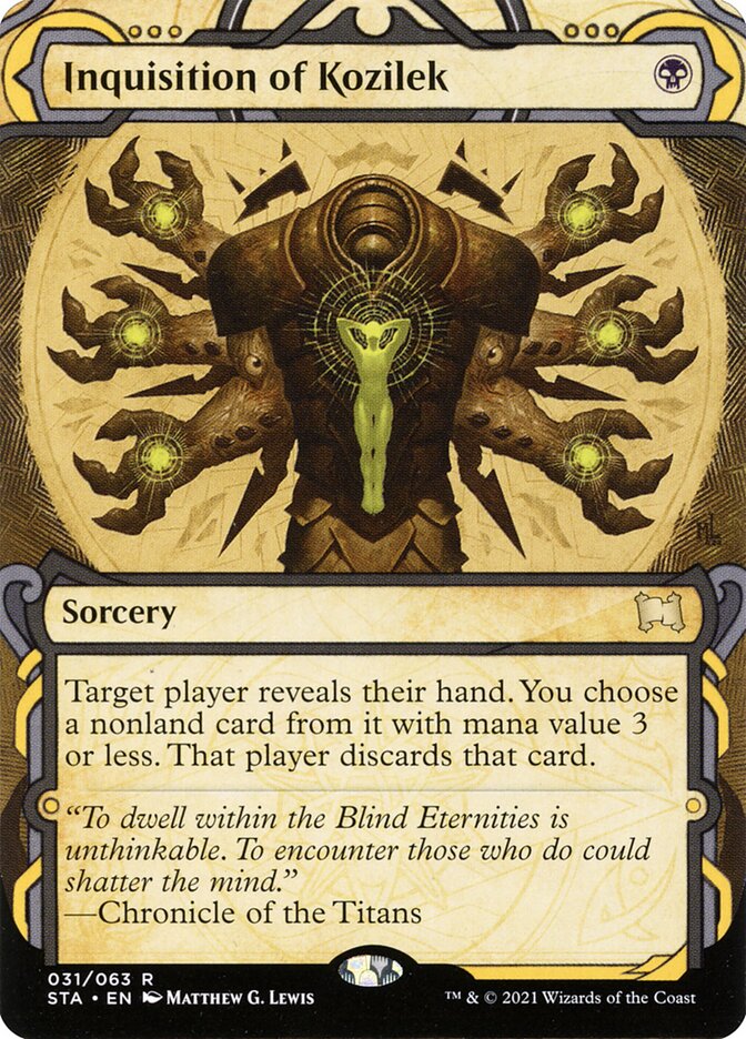 Inquisição de Kozilek / Inquisition of Kozilek - Magic: The Gathering - MoxLand