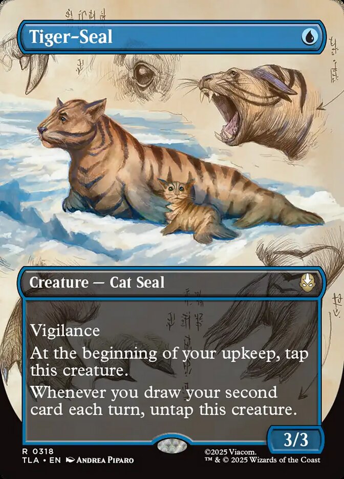 Tigre-foca / Tiger-Seal - Magic: The Gathering - MoxLand