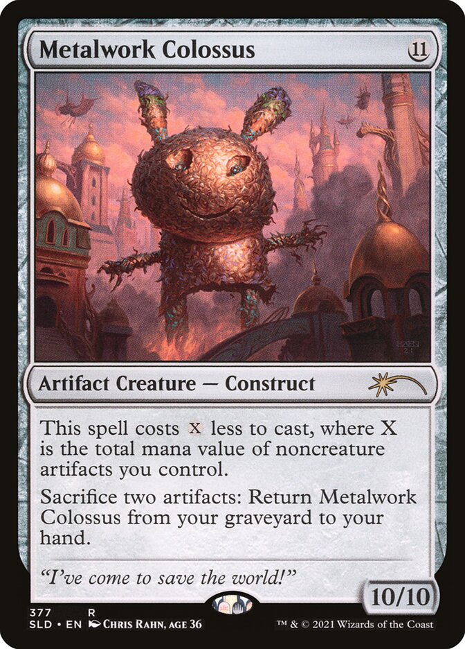 Colosso de Serralheria / Metalwork Colossus - Magic: The Gathering - MoxLand