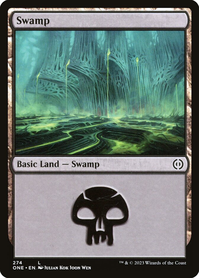 Pântano / Swamp - Magic: The Gathering - MoxLand