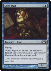 Coruja Sábia / Sage Owl - Magic: The Gathering - MoxLand