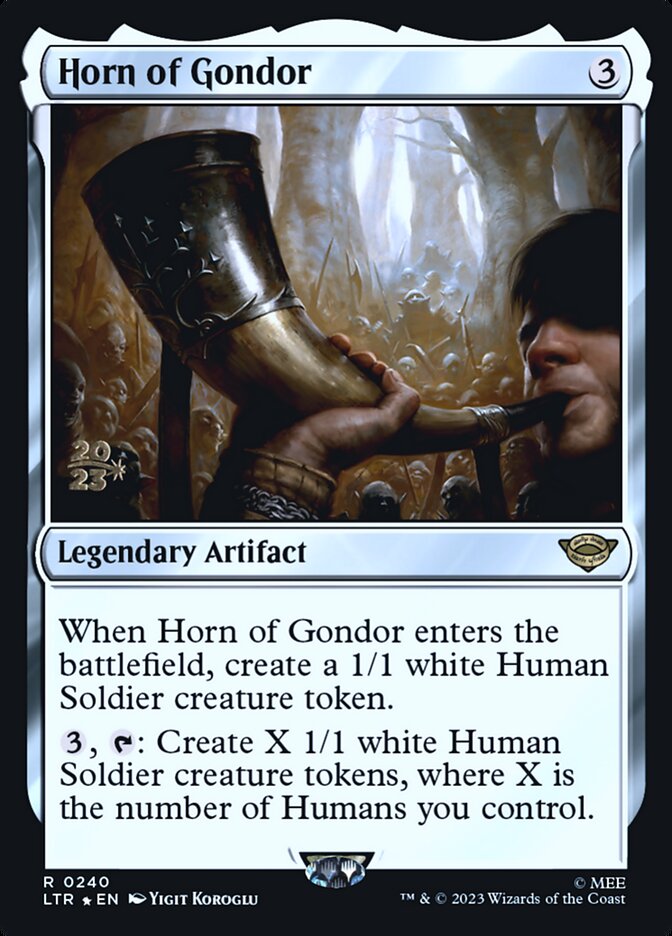 Trombeta de Gondor / Horn of Gondor - Magic: The Gathering - MoxLand