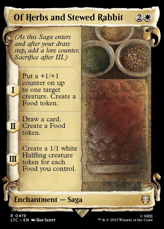 De Ervas e Coelho Ensopado / Of Herbs and Stewed Rabbit - Magic: The Gathering - MoxLand