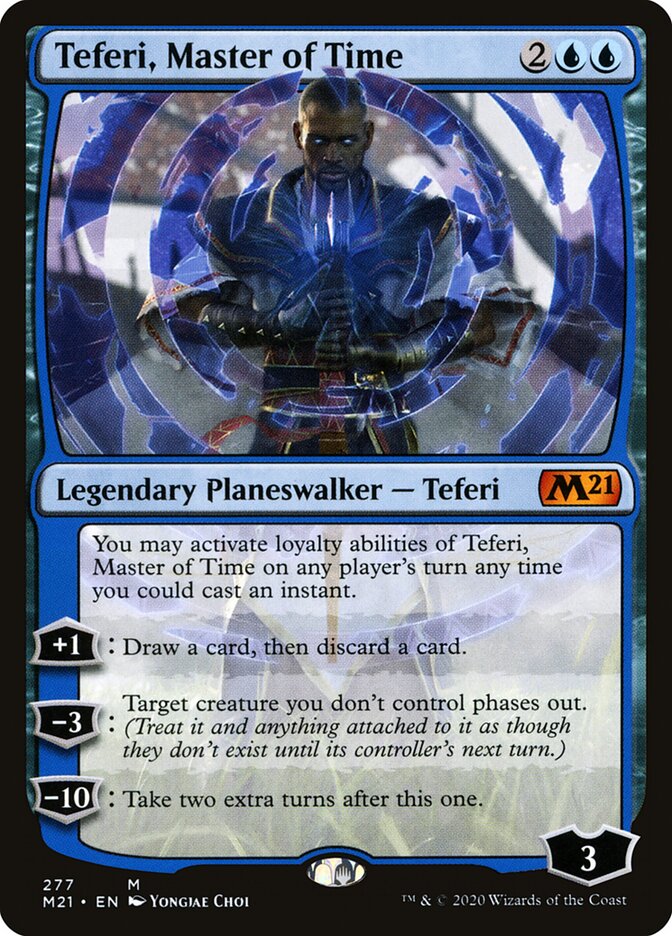 Teferi, Mestre do Tempo / Teferi, Master of Time - Magic: The Gathering - MoxLand