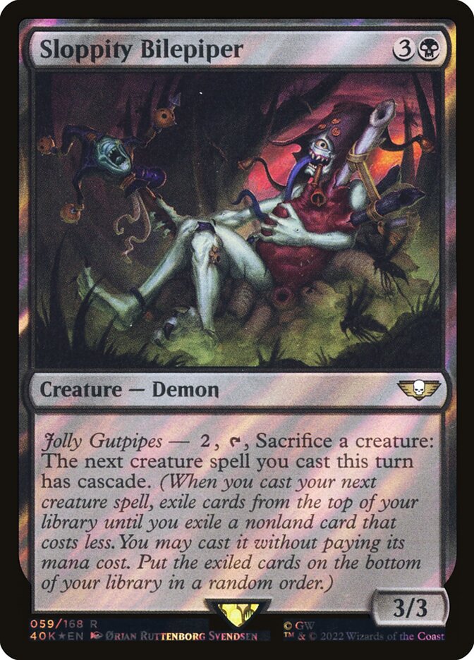 Sloppity Bilepiper - Magic: The Gathering - MoxLand