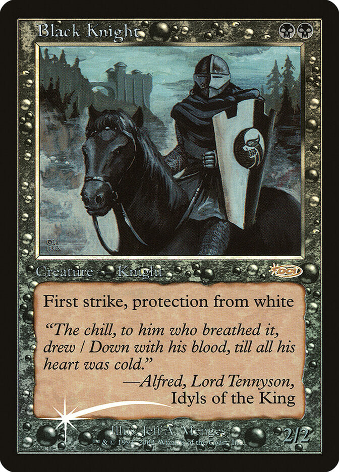 Cavaleiro Negro / Black Knight - Magic: The Gathering - MoxLand