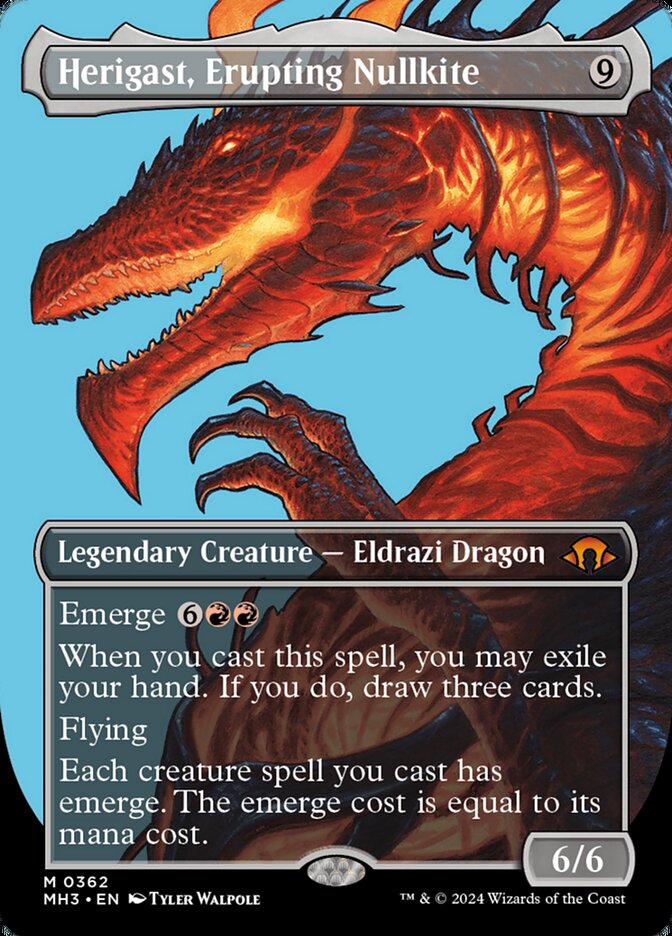 Herigast, Nulavérneo em Erupção / Herigast, Erupting Nullkite - Magic: The Gathering - MoxLand