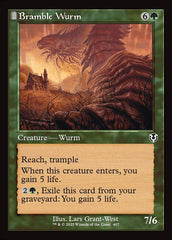 Vorme do Espinheiro / Bramble Wurm - Magic: The Gathering - MoxLand