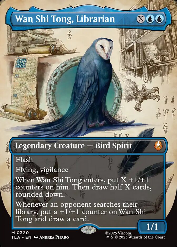 Wan Shi Tong, Bibliotecário / Wan Shi Tong, Librarian - Magic: The Gathering - MoxLand