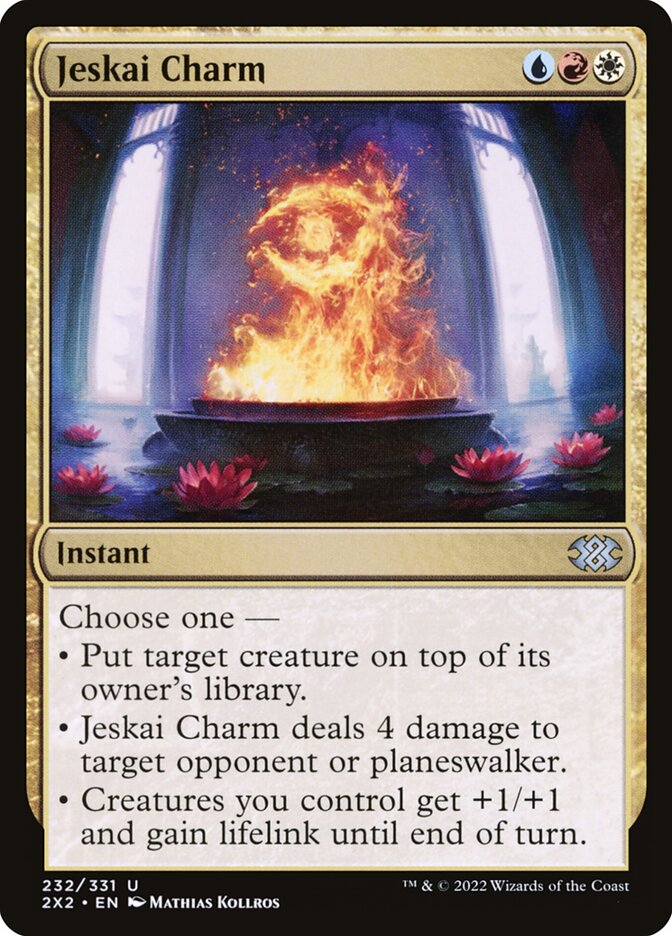 Amuleto Jeskai / Jeskai Charm - Magic: The Gathering - MoxLand