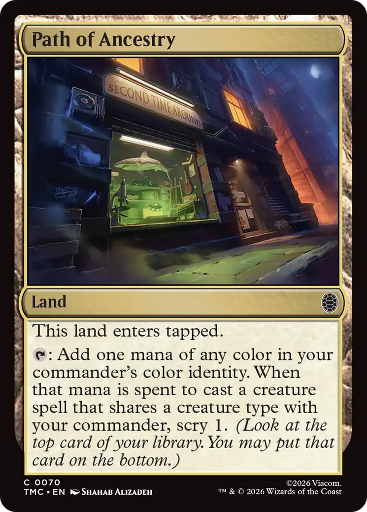 Caminho da Ascendência / Path of Ancestry - Magic: The Gathering - MoxLand