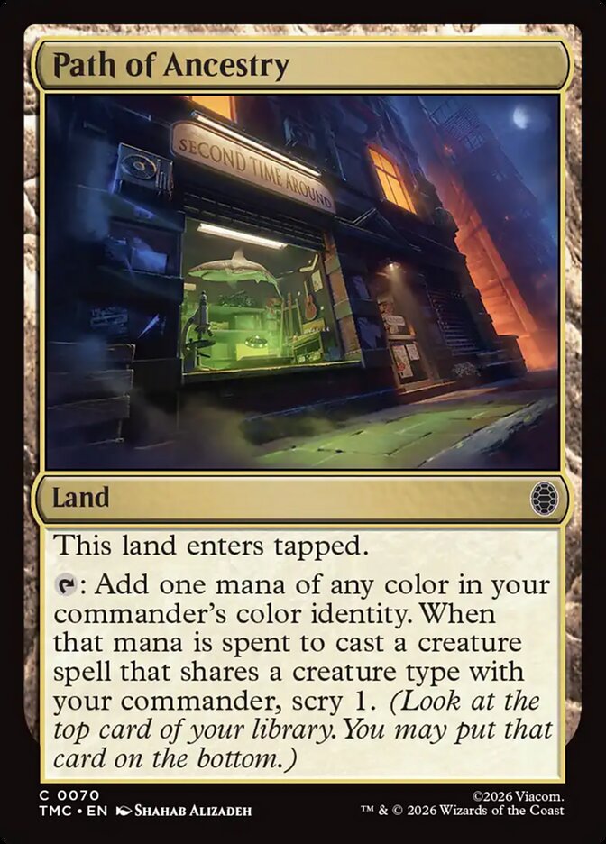 Caminho da Ascendência / Path of Ancestry - Magic: The Gathering - MoxLand