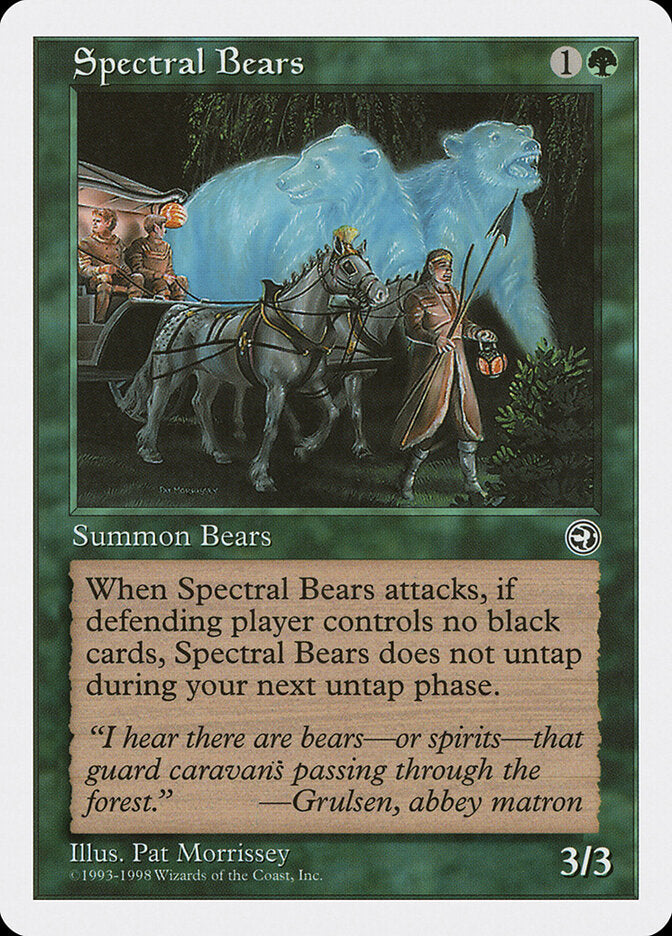 Ursos Espectrais / Spectral Bears - Magic: The Gathering - MoxLand