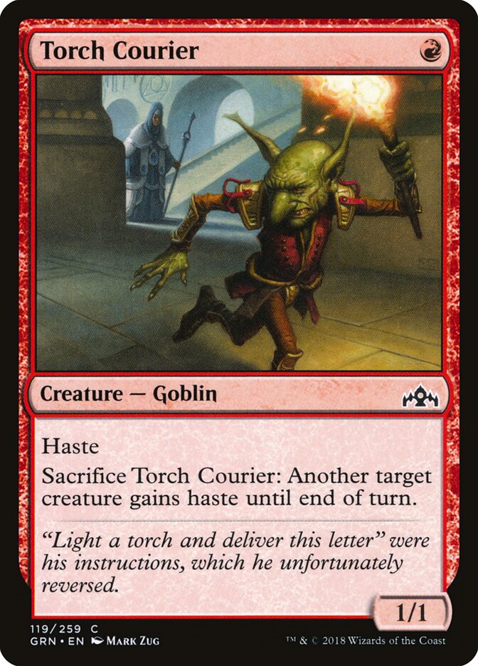 Mensageiro da Tocha / Torch Courier - Magic: The Gathering - MoxLand