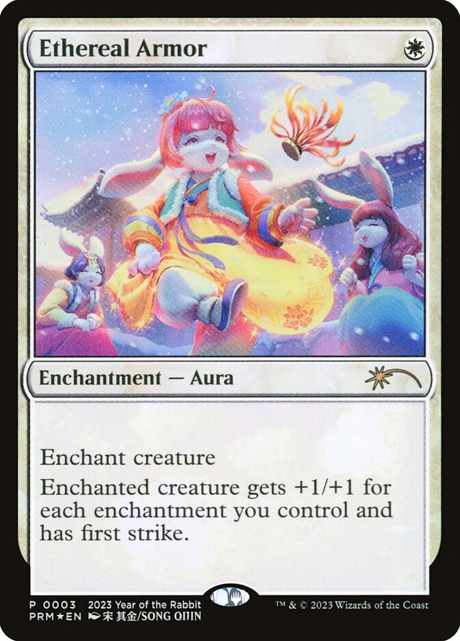 Armadura Etérea / Ethereal Armor - Magic: The Gathering - MoxLand
