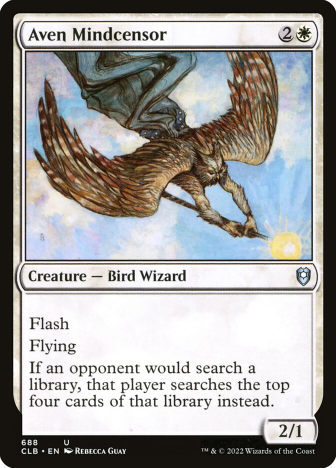 Mnemocensor Aviano / Aven Mindcensor - Magic: The Gathering - MoxLand