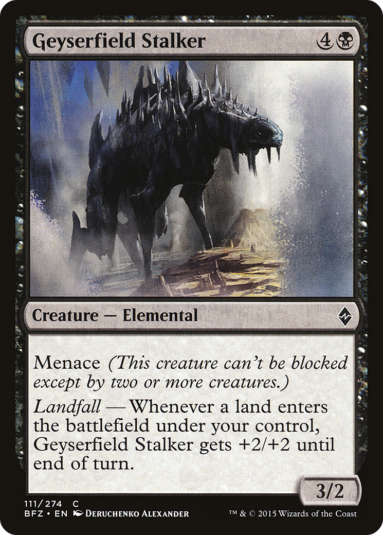 Espreitador do Campo de Gêiseres / Geyserfield Stalker - Magic: The Gathering - MoxLand