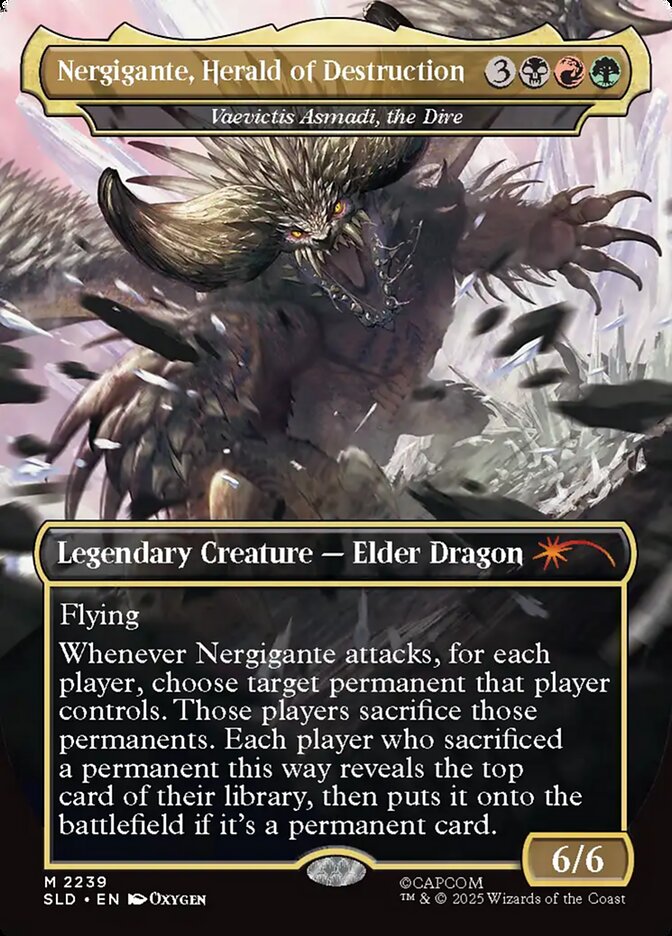 Vaevictis Asmadi, o Macabro / Vaevictis Asmadi, the Dire - Magic: The Gathering - MoxLand