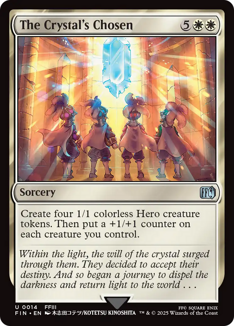 Os Escolhidos do Cristal / The Crystal's Chosen - Magic: The Gathering - MoxLand