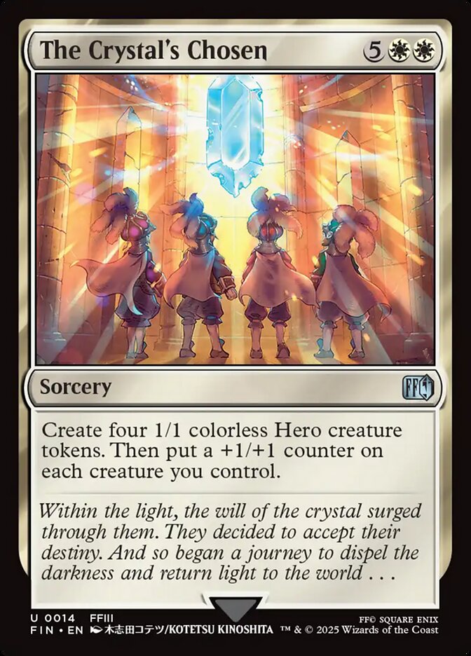 Os Escolhidos do Cristal / The Crystal's Chosen - Magic: The Gathering - MoxLand
