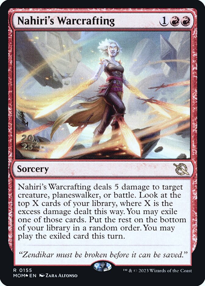 Arte Bélica de Nahiri / Nahiri's Warcrafting - Magic: The Gathering - MoxLand