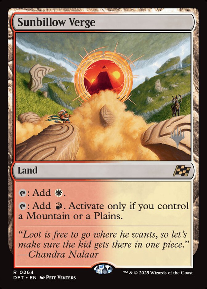 Sunbillow Verge - Magic: The Gathering - MoxLand