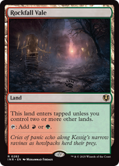 Vale das Pedras Cadentes / Rockfall Vale - Magic: The Gathering - MoxLand
