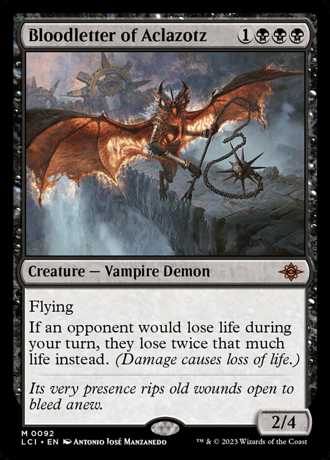 Flebotomista de Aclazotz / Bloodletter of Aclazotz - Magic: The Gathering - MoxLand