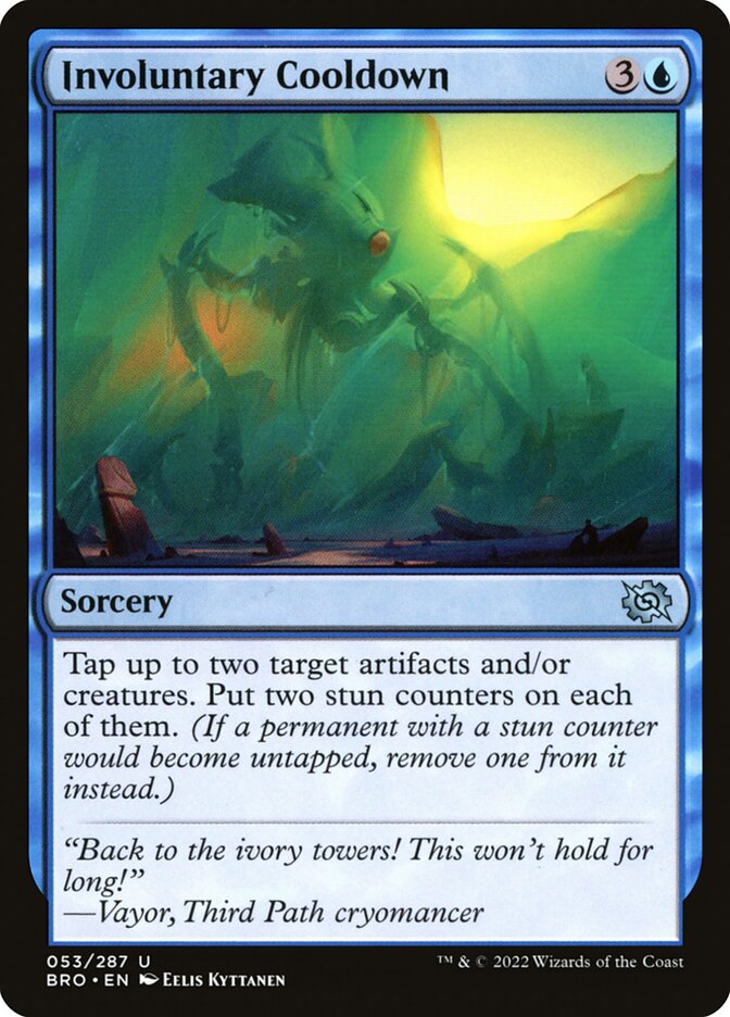 Resfriamento Involuntário / Involuntary Cooldown - Magic: The Gathering - MoxLand