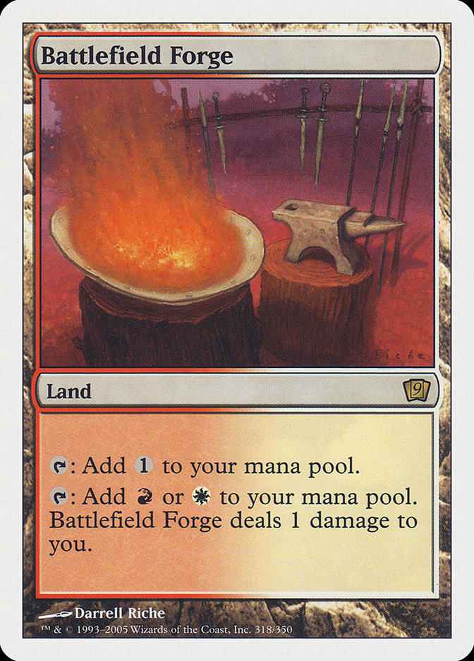 Forjaria do Campo de Batalha / Battlefield Forge - Magic: The Gathering - MoxLand