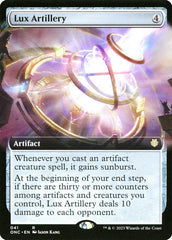 Artilharia de Lux / Lux Artillery - Magic: The Gathering - MoxLand