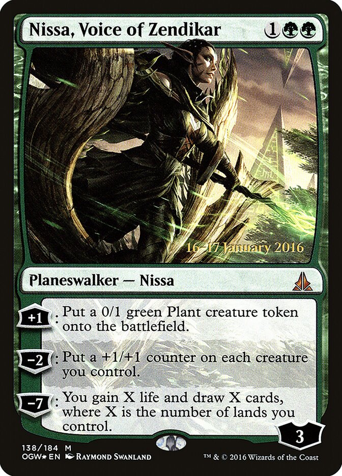 Nissa, Voz de Zendikar / Nissa, Voice of Zendikar - Magic: The Gathering - MoxLand