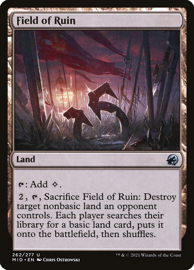 Campo da Ruína / Field of Ruin - Magic: The Gathering - MoxLand