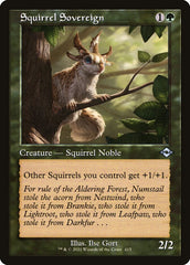 Soberano Esquilo / Squirrel Sovereign - Magic: The Gathering - MoxLand