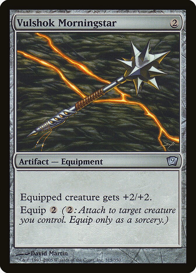 Maça-estrela dos Vulshoques / Vulshok Morningstar - Magic: The Gathering - MoxLand