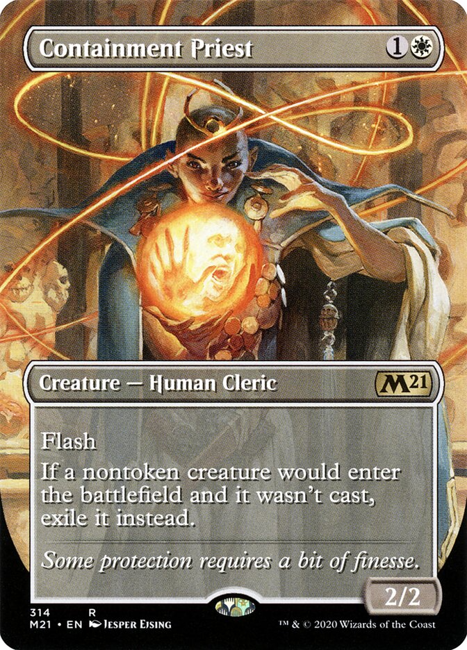 Sacerdotisa do Confinamento / Containment Priest - Magic: The Gathering - MoxLand