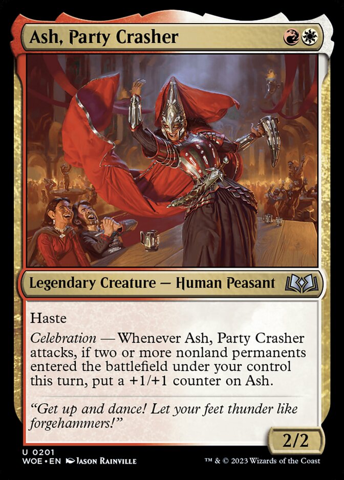 Cinzerela, Penetra da Festa / Ash, Party Crasher - Magic: The Gathering - MoxLand