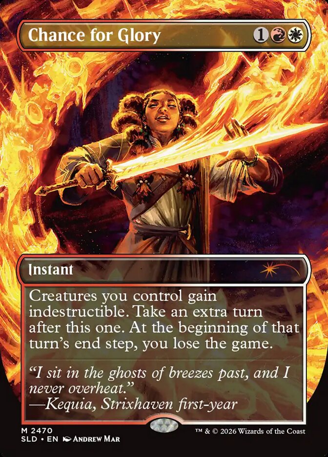 Chance de Glória / Chance for Glory - Magic: The Gathering - MoxLand