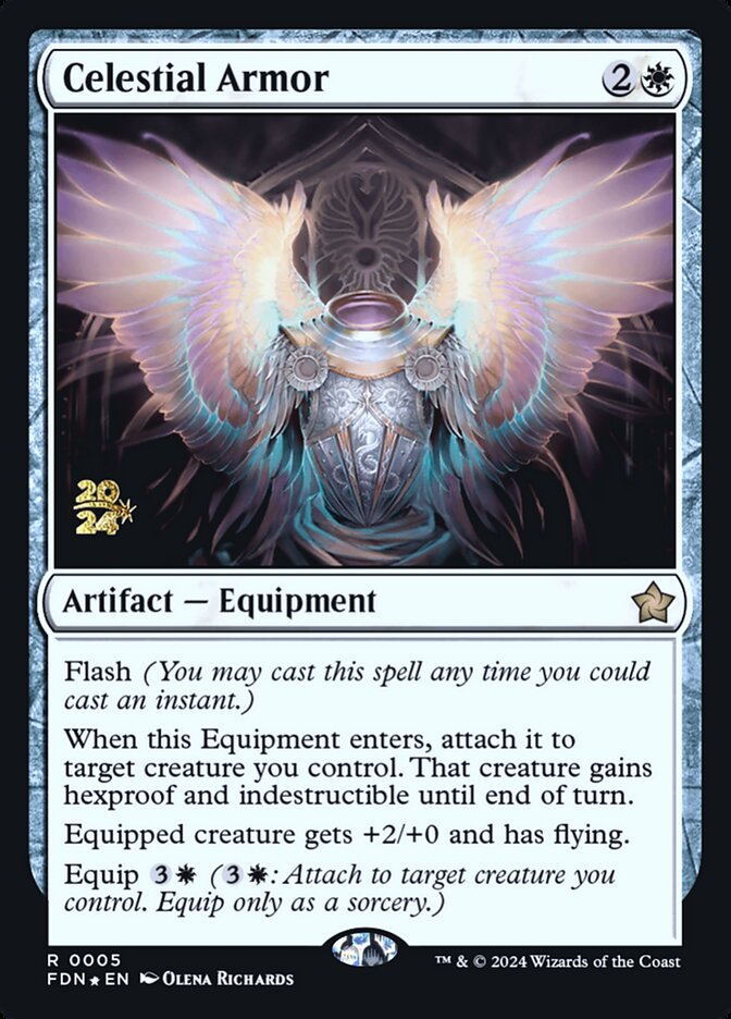 Celestial Armor - Magic: The Gathering - MoxLand