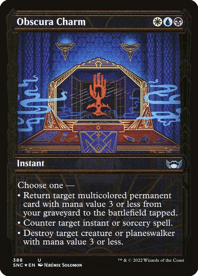 Amuleto dos Obscura / Obscura Charm - Magic: The Gathering - MoxLand