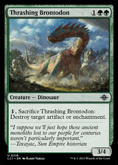 Brontodonte Destruidor / Thrashing Brontodon - Magic: The Gathering - MoxLand