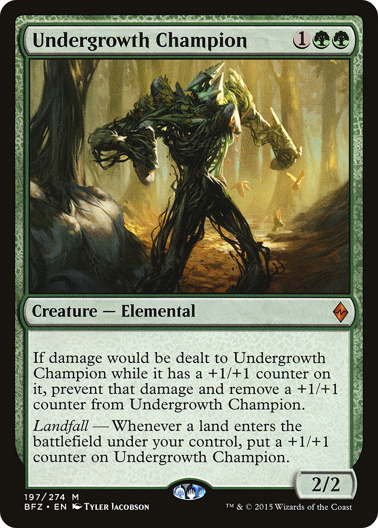 Campeão da Submata / Undergrowth Champion - Magic: The Gathering - MoxLand