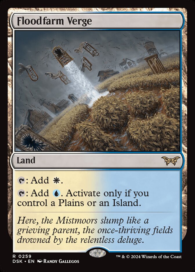 Limiar de Campinundado / Floodfarm Verge - Magic: The Gathering - MoxLand